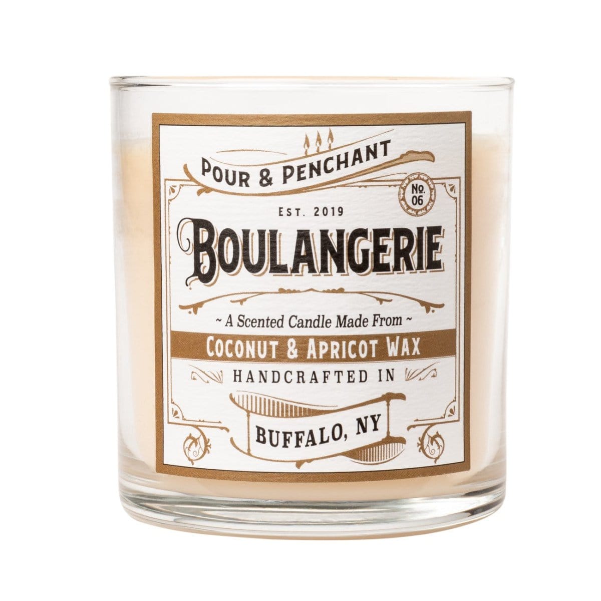 Pour & Penchant 10 oz Scented Candle - BOULANGERIE no.06 - Buttercream, Sugar & Vanilla