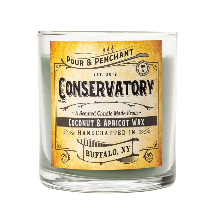 Pour & Penchant 10 oz Scented Candle - CONSERVATORY no.12 - Lily of the Valley, Jasmine, Lilac