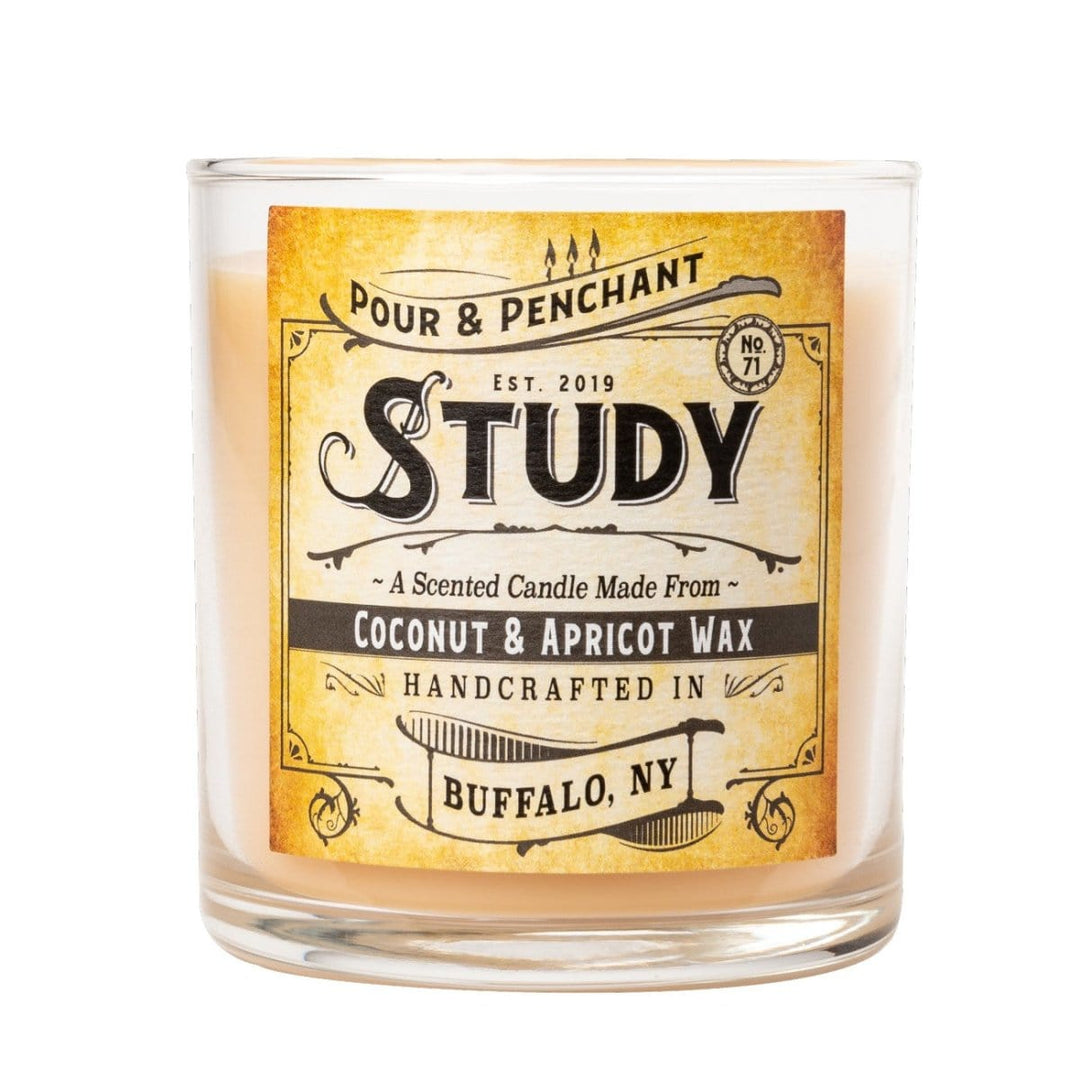 Pour & Penchant 10 oz Scented Candle - STUDY no.71 - Pipe Tobacco, Tonka Bean & Cherry
