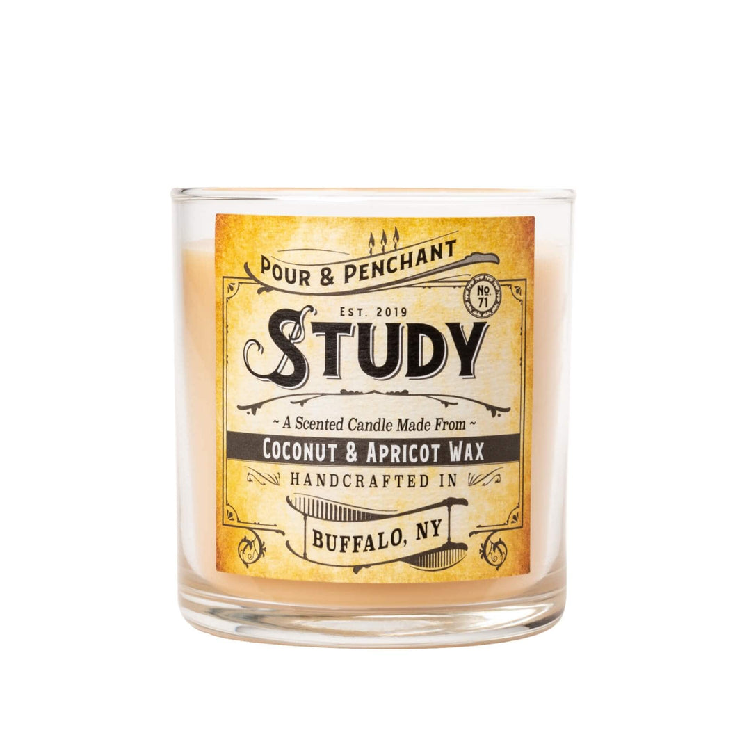 Pour & Penchant 10 oz Scented Candle - STUDY no.71 - Pipe Tobacco, Tonka Bean & Cherry