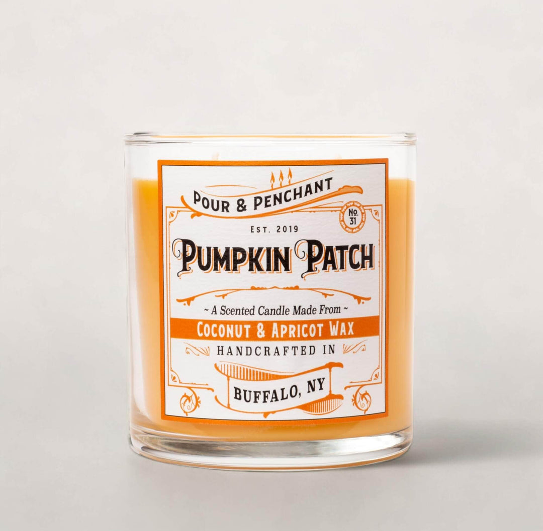 Pour & Penchant 10 oz Scented Candle - PUMPKIN PATCH no.31 - Pumpkin, Clove & Vanilla