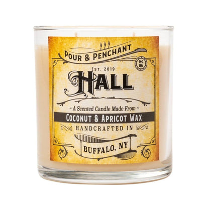 Pour & Penchant 10 oz Scented Candle - HALL no.86 - Saffron, Cedar Wood & Black Violet