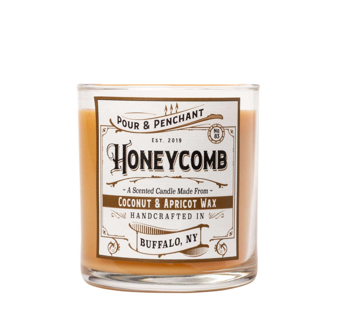 Pour & Penchant 10 oz Scented Candle - HONEYCOMB no.83 - Spiced Honey, Tonka & Tobacco Leaves